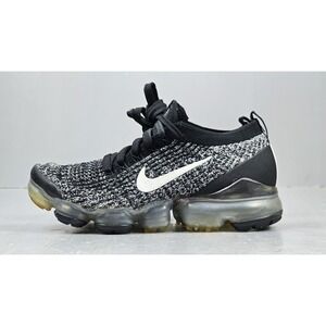 Nike Air Vapormax Flyknit 3 Oreo Shoes Womens 7 Sneakers Black White AJ6910-001